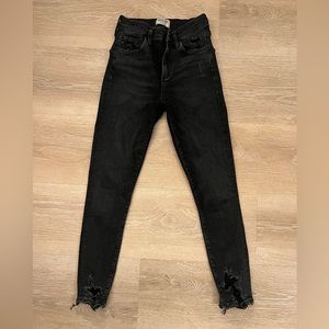 Agolde Black Skinny Jeans
